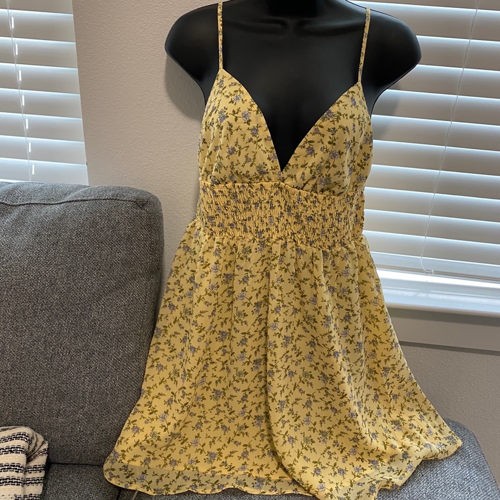 Forever 21 Woven Floral Dress